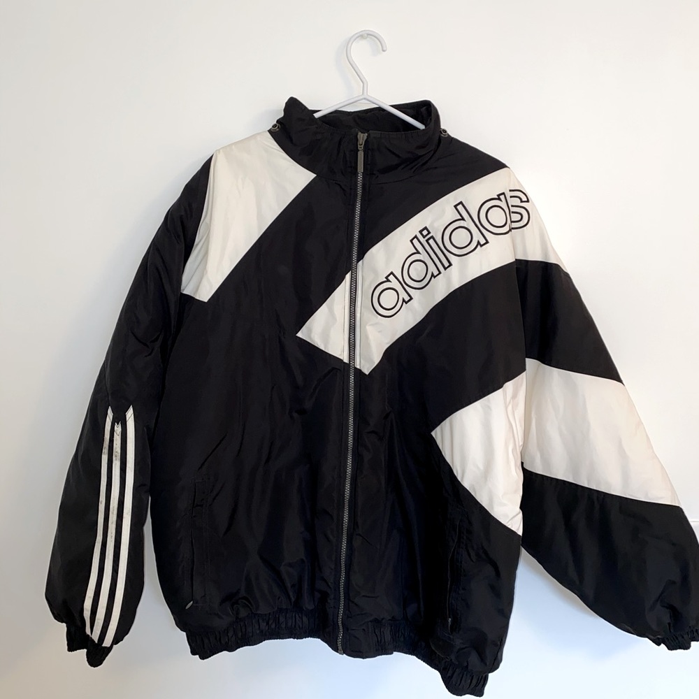 Adidas puffer jacket.
